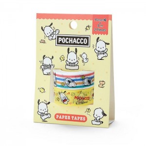 Hello Kitty Pochacco 2-Piece Washi Tape Set Žluté | CZ_HK32922