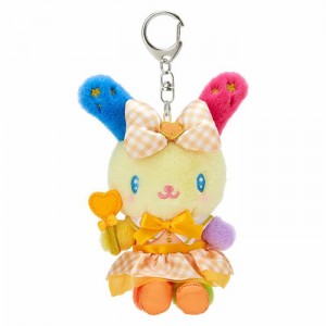 Hello Kitty U*SA*HA*NA Plush Mascot Keychain (Love You More Series) Žluté | CZ_HK89934