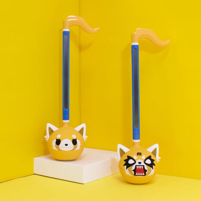 Hello Kitty Aggretsuko Otamatone Musical Toy (Rage) Žluté Blankyt | CZ_HK48123