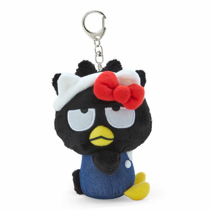 Hello Kitty Badtz-maru Mascot Keychain Plush (Hello, Everyone! Series) Černé | CZ_HK64714