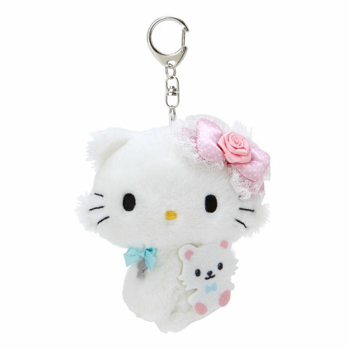 Hello Kitty Charmmy Kitty Plush Mascot Keychain Bílé | CZ_HK45877