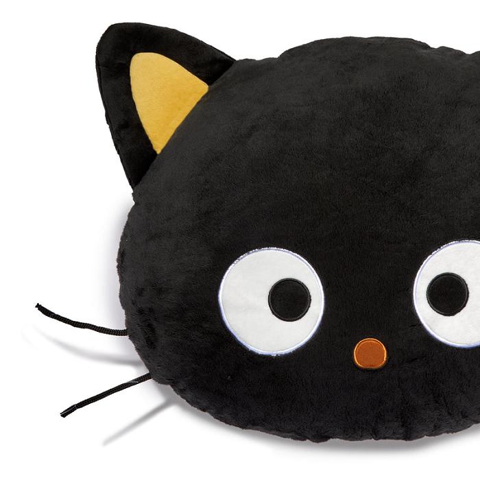 Hello Kitty Chococat Oversized Face Plush (Just Lounging Series) Černé | CZ_HK36661