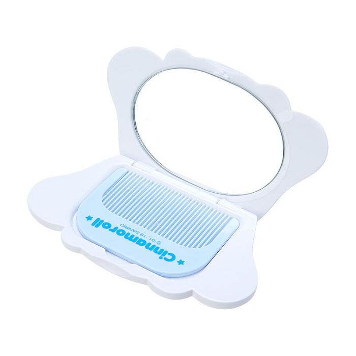 Hello Kitty Cinnamoroll 2-Piece Mirror and Comb Set Bílé | CZ_HK87708