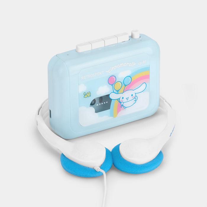 Hello Kitty Cinnamoroll Classic CP-81 Portable Cassette Player Blankyt | CZ_HK80537