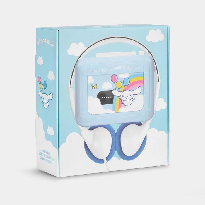 Hello Kitty Cinnamoroll Classic CP-81 Portable Cassette Player Blankyt | CZ_HK80537