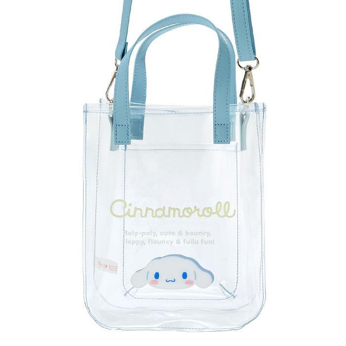 Hello Kitty Cinnamoroll Clear 2-Way Mini Bílé | CZ_HK74788