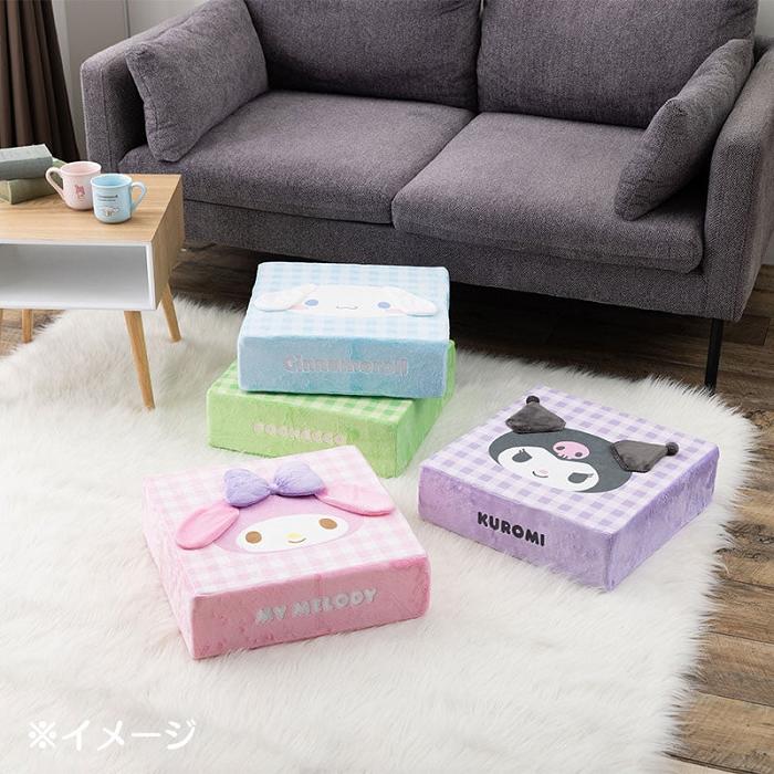 Hello Kitty Cinnamoroll Floor Face Cushion Bílé Blankyt | CZ_HK84845