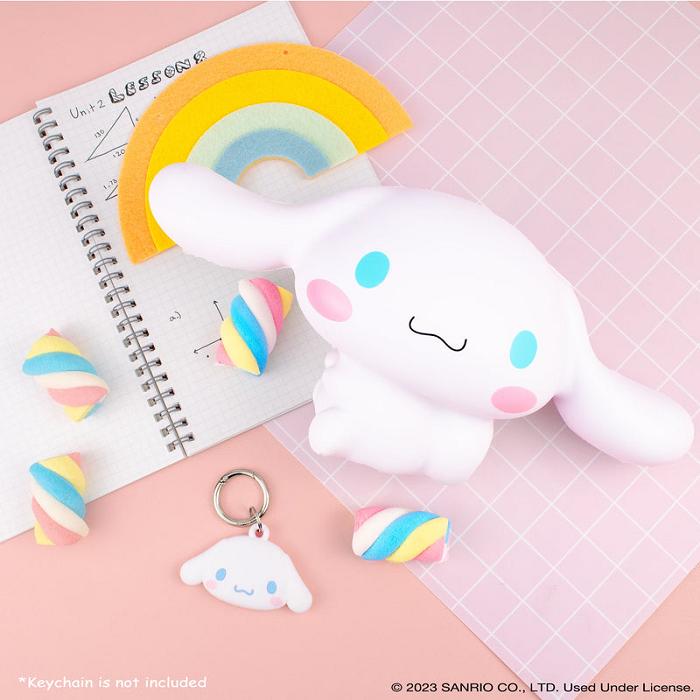 Hello Kitty Cinnamoroll Jumbo Squishy Toy Bílé | CZ_HK93939