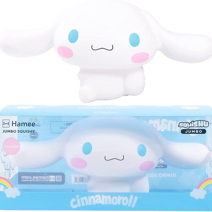 Hello Kitty Cinnamoroll Jumbo Squishy Toy Bílé | CZ_HK93939