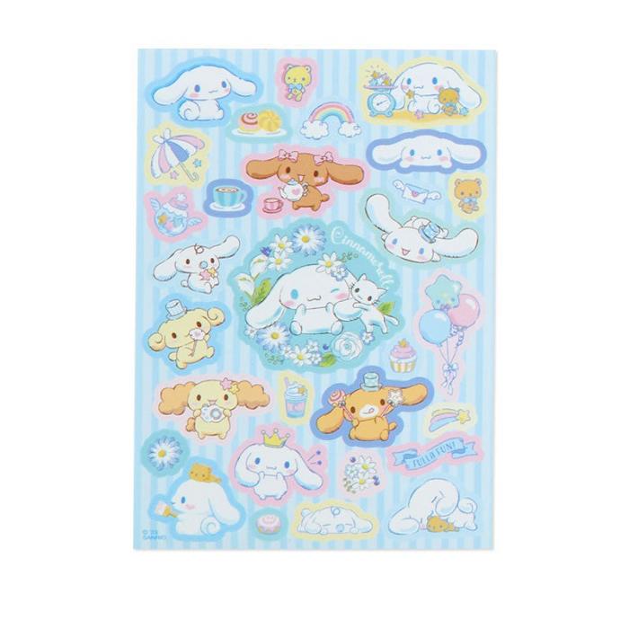 Hello Kitty Cinnamoroll Memo Pad & Sticker Set Blankyt | CZ_HK39644