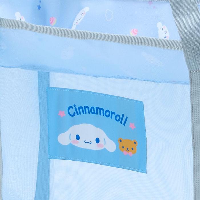 Hello Kitty Cinnamoroll Mesh Storage Tote (Large) Blankyt | CZ_HK92004