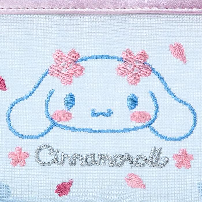 Hello Kitty Cinnamoroll Mesh Zipper (Pink Sakura Series) Blankyt | CZ_HK27060