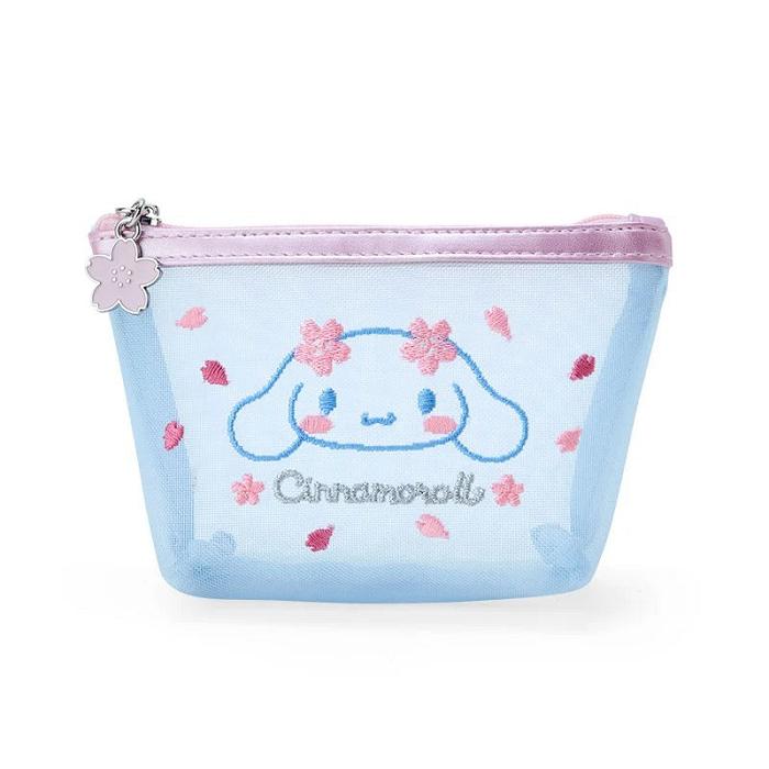 Hello Kitty Cinnamoroll Mesh Zipper (Pink Sakura Series) Blankyt | CZ_HK27060