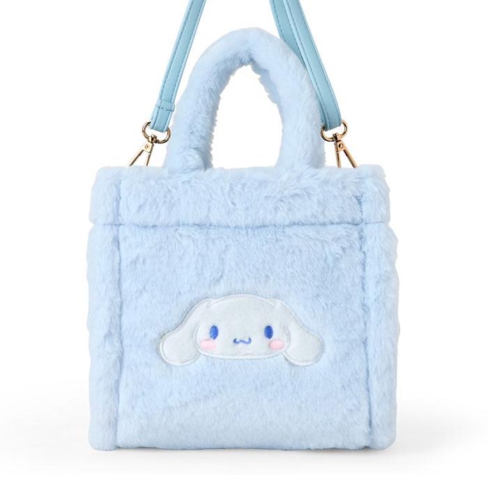 Hello Kitty Cinnamoroll Plush 2-Way Mini Blankyt | CZ_HK77851