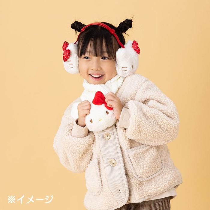 Hello Kitty Cinnamoroll Plush Kids Ear Muffs Bílé | CZ_HK21424