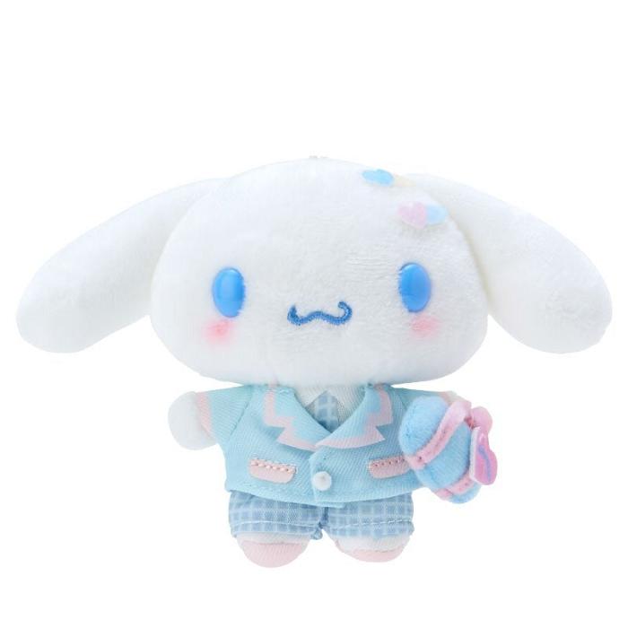 Hello Kitty Cinnamoroll Plush Mascot Keychain (Sanrio Academy Series) Bílé Blankyt | CZ_HK69945