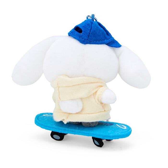 Hello Kitty Cinnamoroll Plush Mascot Keychain (Sk8r Squad Series) Bílé Blankyt | CZ_HK74851