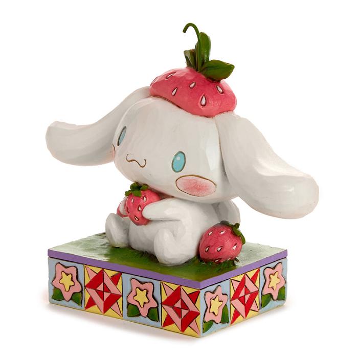 Hello Kitty Cinnamoroll with Strawberry Figurine (Jim Shore Sanrio Collection) Bílé Růžové | CZ_HK96774