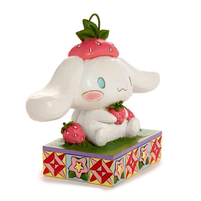 Hello Kitty Cinnamoroll with Strawberry Figurine (Jim Shore Sanrio Collection) Bílé Růžové | CZ_HK96774