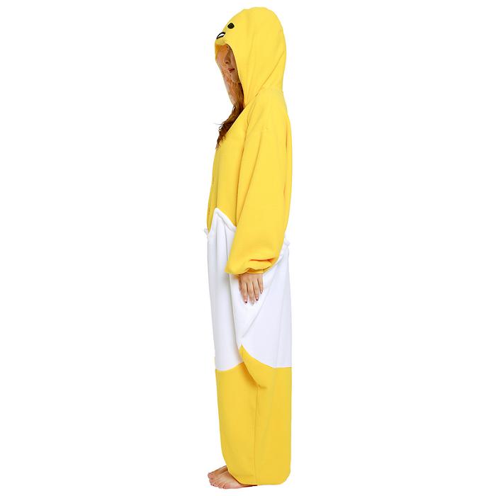 Hello Kitty Gudetama Kigurumi Onesie Žluté | CZ_HK84505