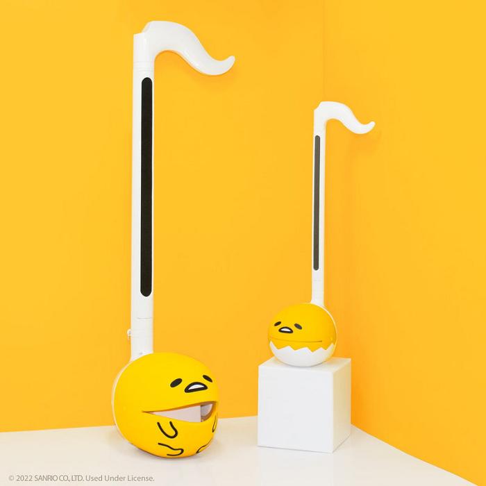 Hello Kitty Gudetama Otamatone Deluxe Musical Toy Žluté | CZ_HK43604