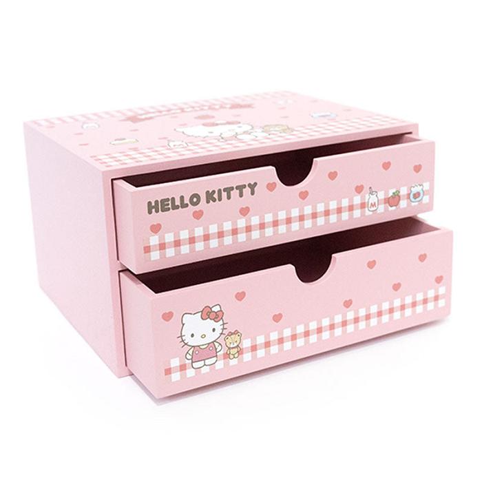 Hello Kitty Hello Kitty 2-Drawer Storage Chest Růžové | CZ_HK70488