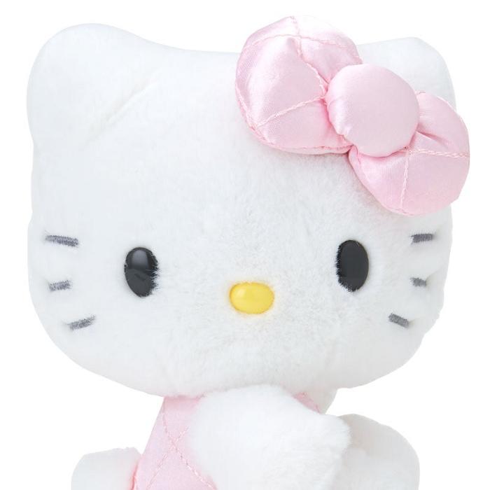 Hello Kitty Hello Kitty 50th Anniv. Plush Mascot (Pink Quilted) Bílé Růžové | CZ_HK25516