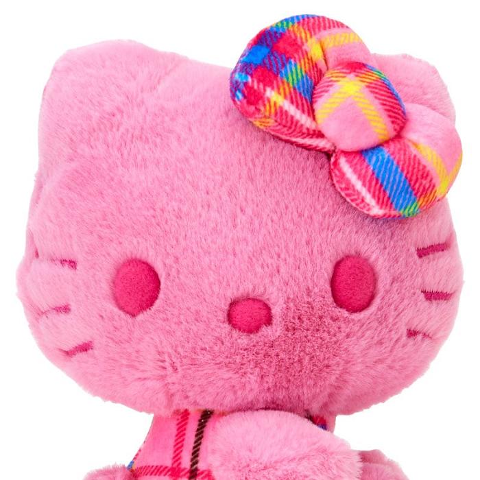 Hello Kitty Hello Kitty 50th Anniv. Plush Mascot (Pink Tartan) Růžové | CZ_HK34824