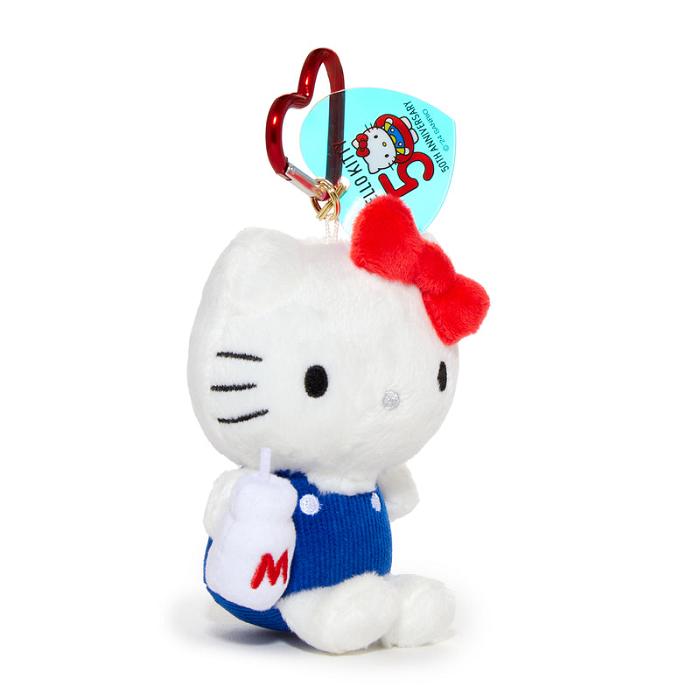 Hello Kitty Hello Kitty 50th Anniversary Plush Mascot (1974) Červené Blankyt | CZ_HK41335