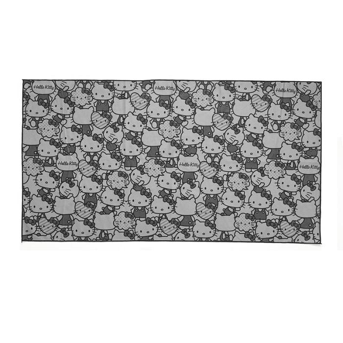 Hello Kitty Hello Kitty Bath Towel (Pretty Pose Monochrome Series) Šedé | CZ_HK28915