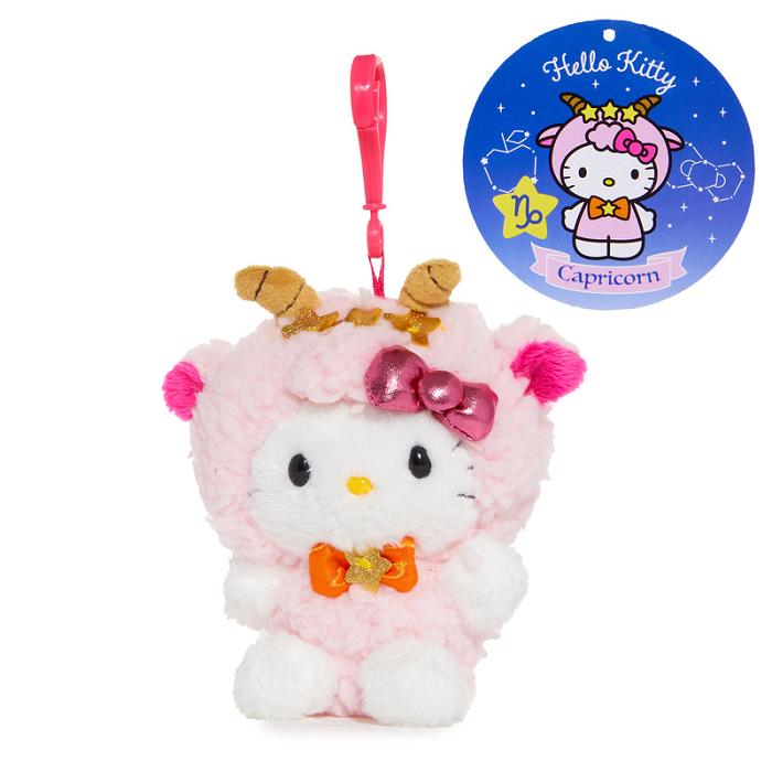 Hello Kitty Hello Kitty Capricorn Mascot Clip (Zodiac Series) Růžové | CZ_HK54232