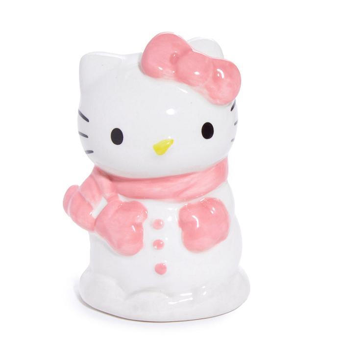 Hello Kitty Hello Kitty Ceramic Holiday Salt & Pepper Set (Snow Play) Růžové Blankyt | CZ_HK36863