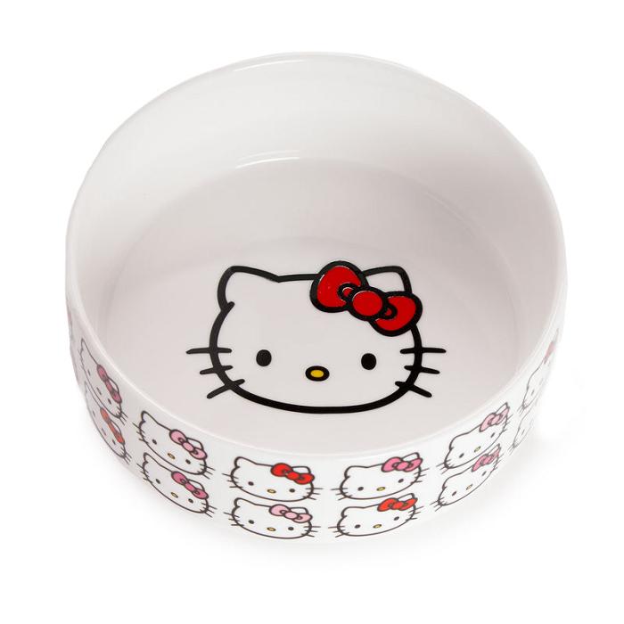 Hello Kitty Hello Kitty Ceramic Pet Bowl Červené | CZ_HK69898