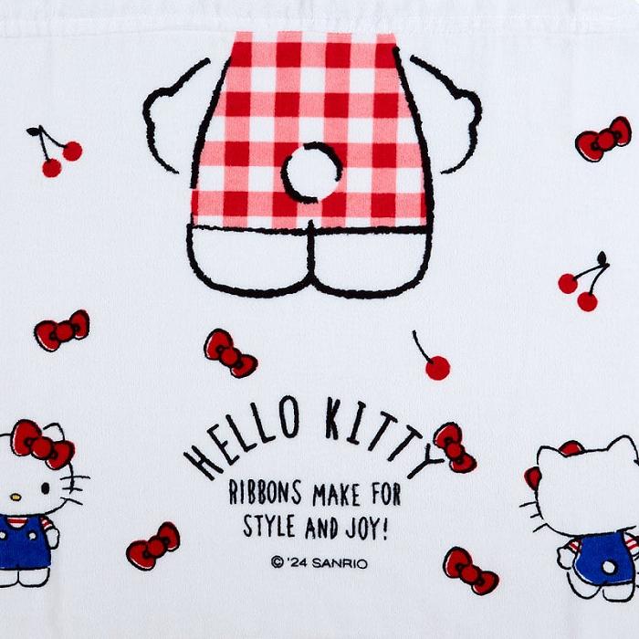 Hello Kitty Hello Kitty Cherry Kids Hooded Towel Bílé | CZ_HK97414