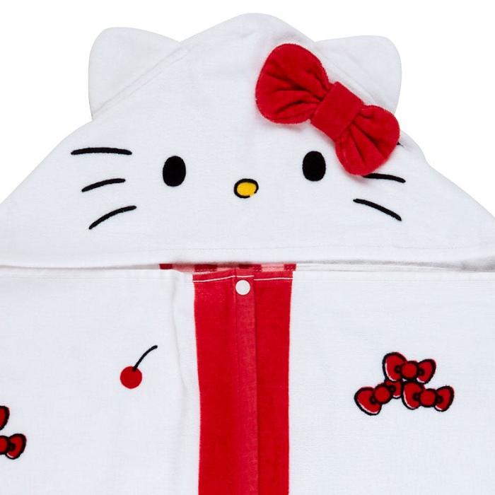 Hello Kitty Hello Kitty Cherry Kids Hooded Towel Bílé | CZ_HK97414