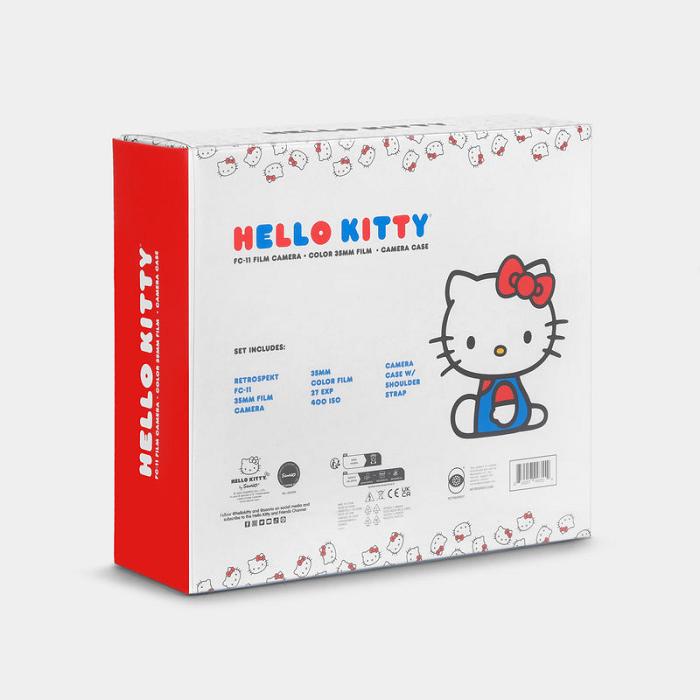 Hello Kitty Hello Kitty Classic FC-11 35mm Camera Bag and Film Gift Box Blankyt | CZ_HK28100