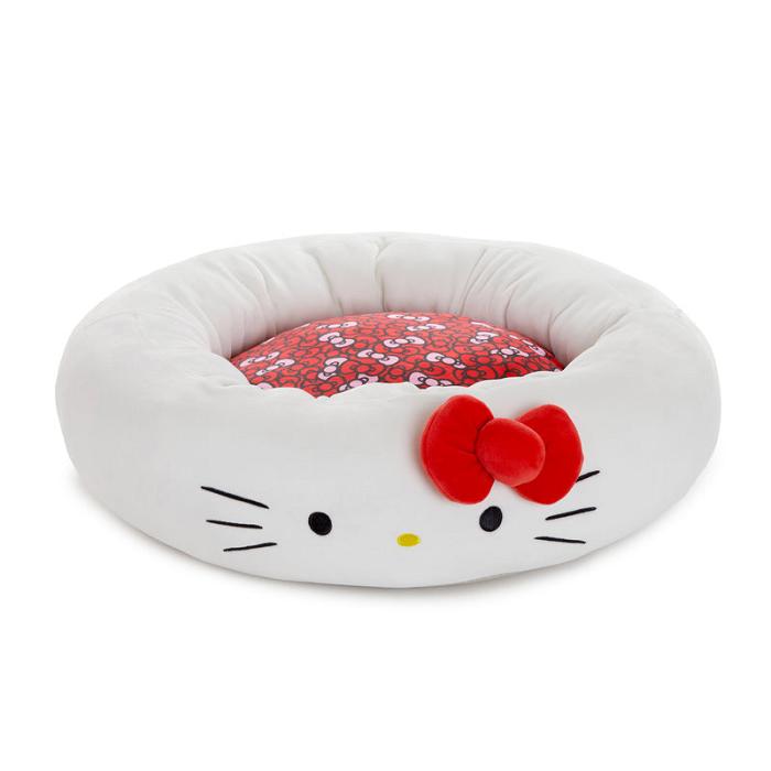 Hello Kitty Hello Kitty Classic Pet Bolster Bed (Small) Červené Bílé | CZ_HK20537