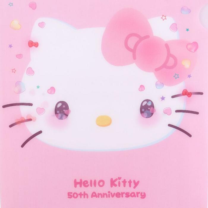 Hello Kitty Hello Kitty Clear File Folder (50th Anniv. The Future In Our Eyes) Růžové | CZ_HK82999