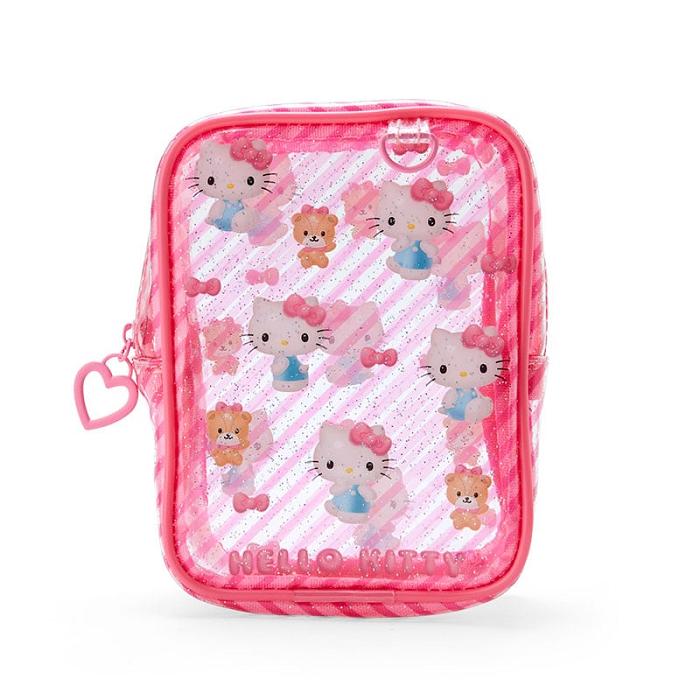 Hello Kitty Hello Kitty Clear Mini Zipper Červené | CZ_HK71696