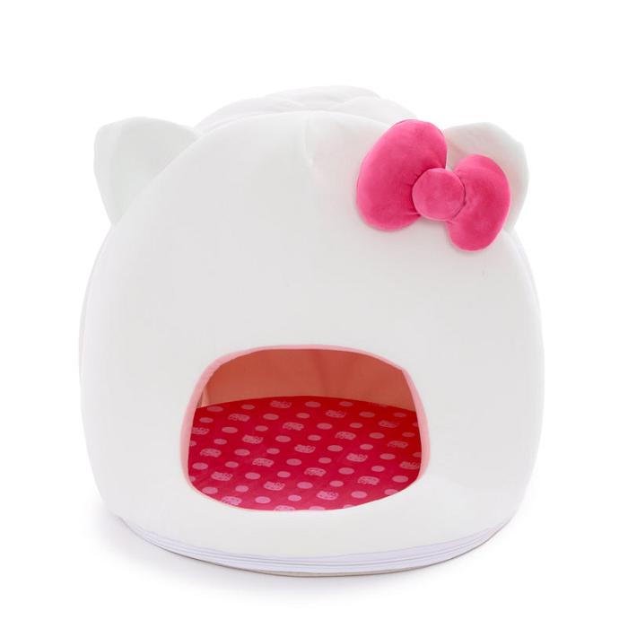 Hello Kitty Hello Kitty Covered Pet Cave Bed Bílé Růžové | CZ_HK83806