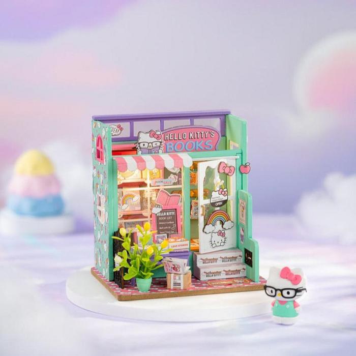 Hello Kitty Hello Kitty DIY Miniature Bookstore Zelene | CZ_HK25961