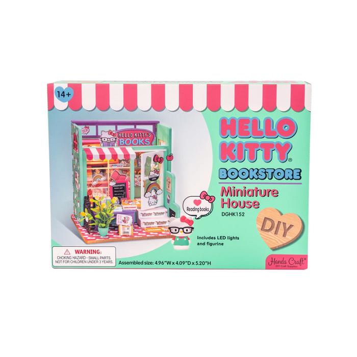 Hello Kitty Hello Kitty DIY Miniature Bookstore Zelene | CZ_HK25961