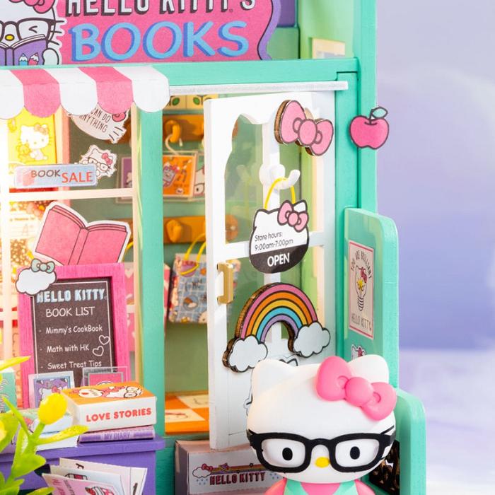 Hello Kitty Hello Kitty DIY Miniature Bookstore Zelene | CZ_HK25961