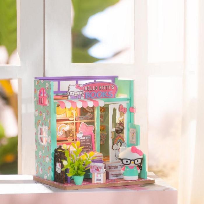 Hello Kitty Hello Kitty DIY Miniature Bookstore Zelene | CZ_HK25961