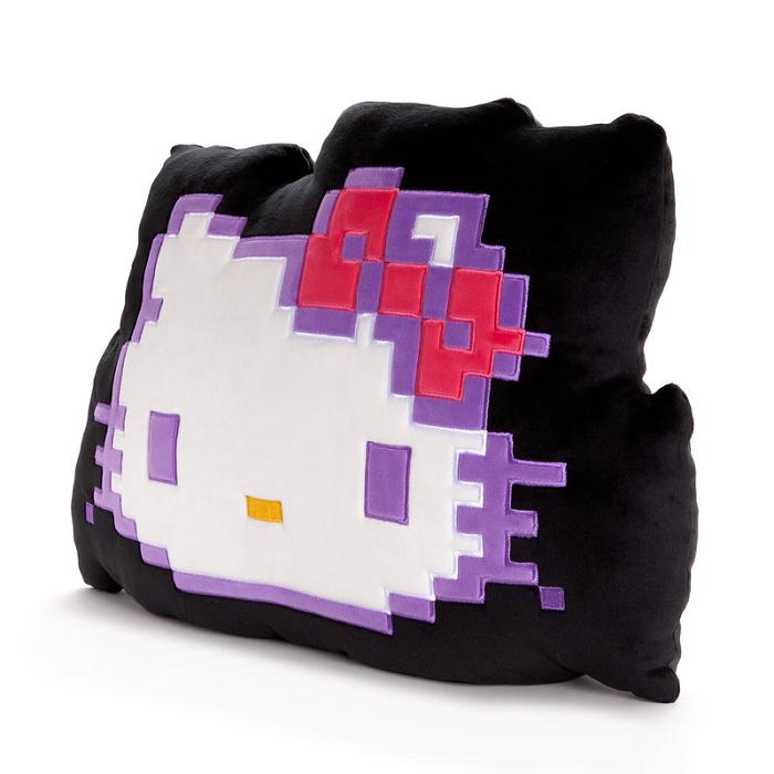 Hello Kitty Hello Kitty Face Plush (Retro Pixel Series) Fialové Černé | CZ_HK53419