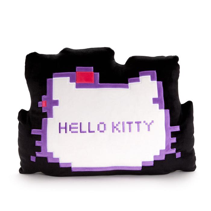 Hello Kitty Hello Kitty Face Plush (Retro Pixel Series) Fialové Černé | CZ_HK53419