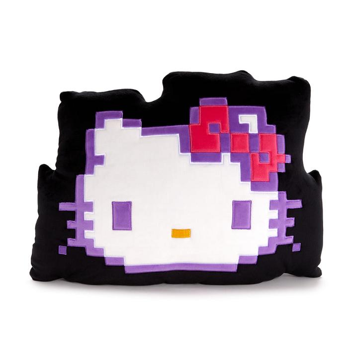 Hello Kitty Hello Kitty Face Plush (Retro Pixel Series) Fialové Černé | CZ_HK53419