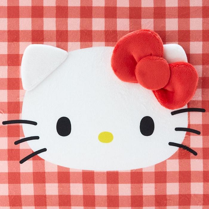 Hello Kitty Hello Kitty Floor Face Cushion Červené | CZ_HK35309