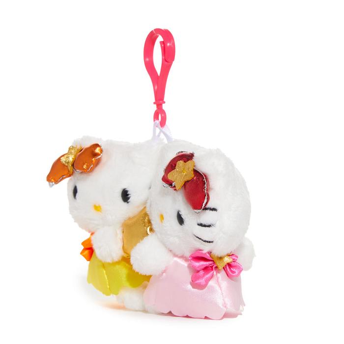 Hello Kitty Hello Kitty Gemini Mascot Clip (Zodiac Series) Růžové Žluté | CZ_HK38942