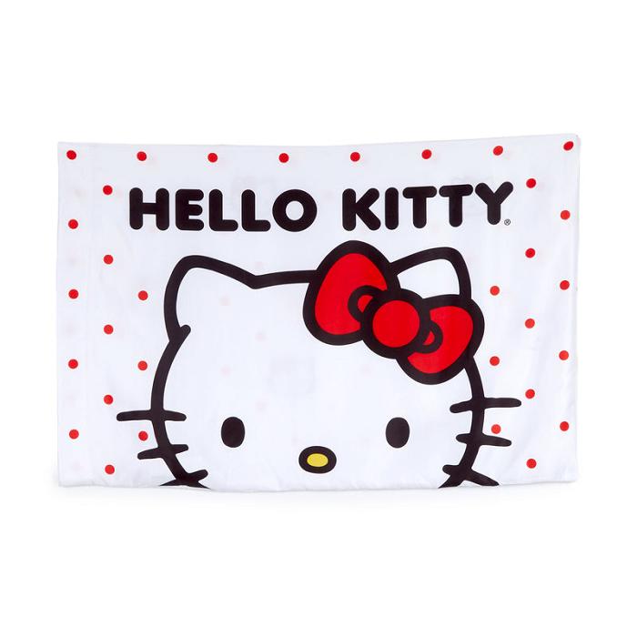 Hello Kitty Hello Kitty Glam Satin Pillowcase Červené | CZ_HK92153